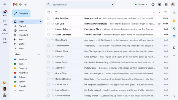 Gmail is rolling out its latest Material You redesign and search improvements to all users – TechCrunch