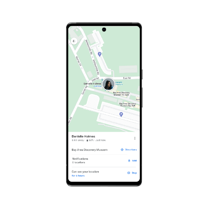 Google Maps rolls out location sharing notifications, immersive views and better bike navigation