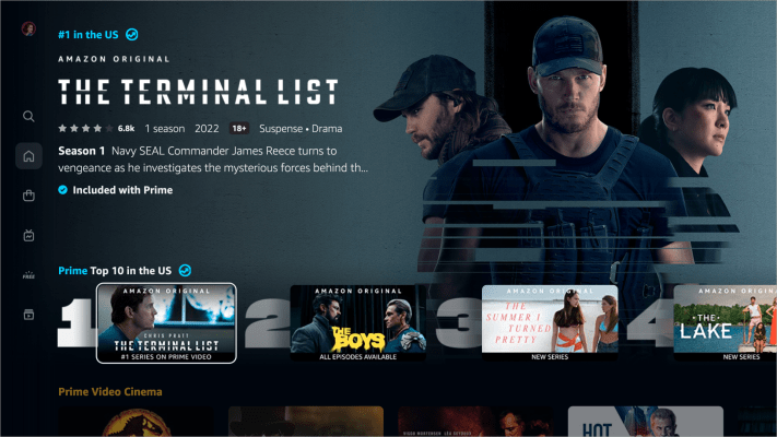 Amazon refreshes Prime Video design with icon-based navigation and a dedicated s..