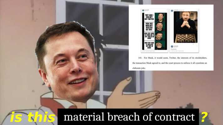 Twitter v. Elon nos traz um processo movido por memes para os livros – TechCrunch
