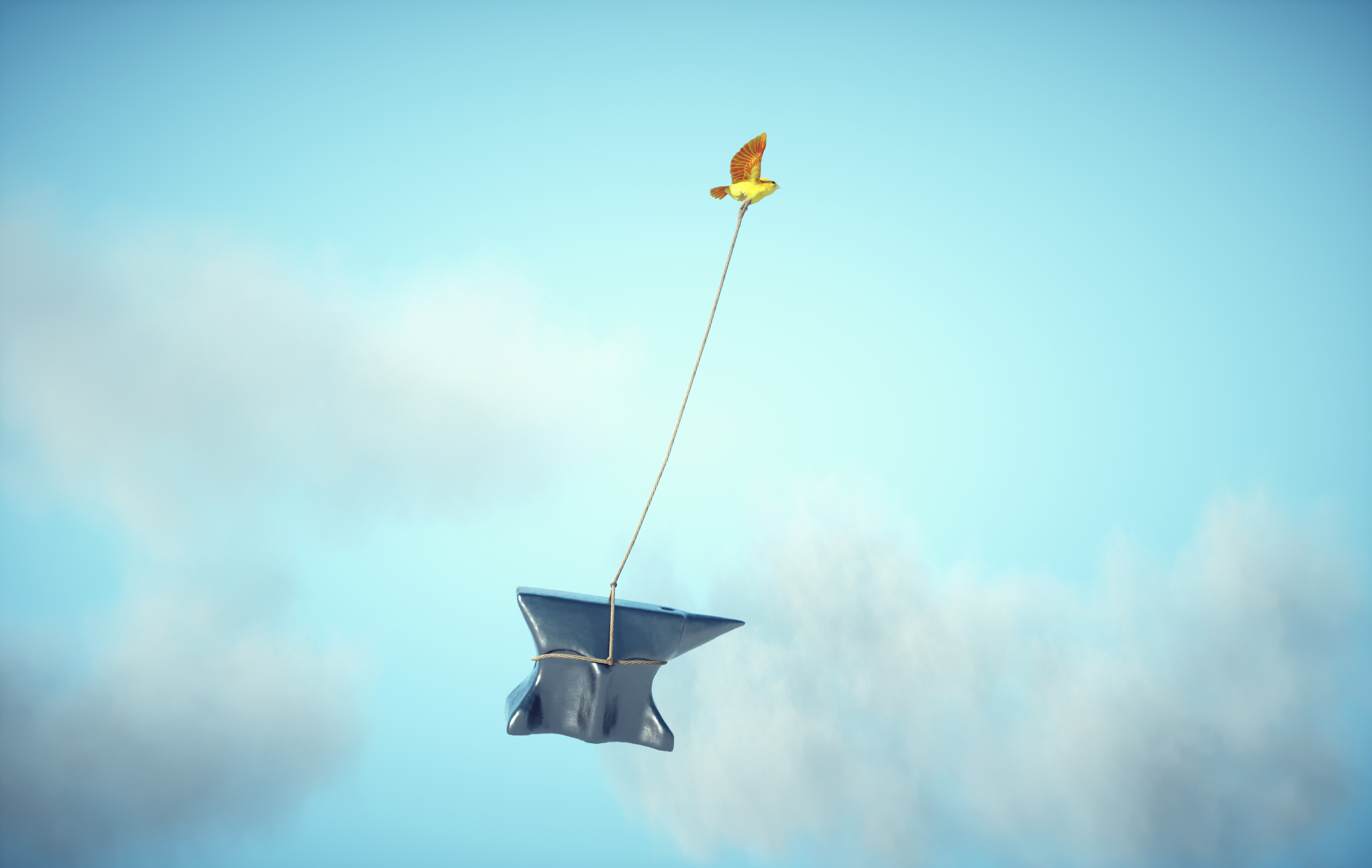 Yellow birds carry anvils.Growth Marketing During a Recession