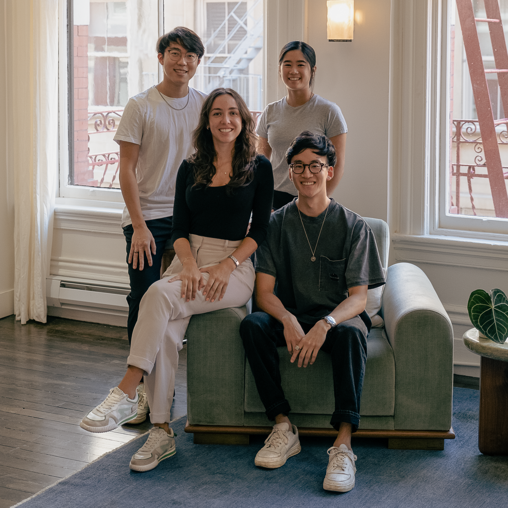 The Koop founding team: Daniel Ho, Natalia Murillo, Ivy Tsang, and Conner Chyung