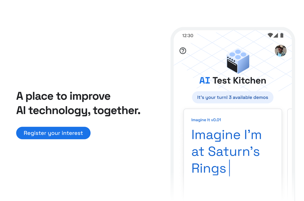 Google AI Test Kitchen