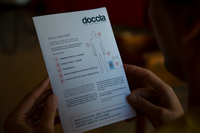Doccla instructions to the patient