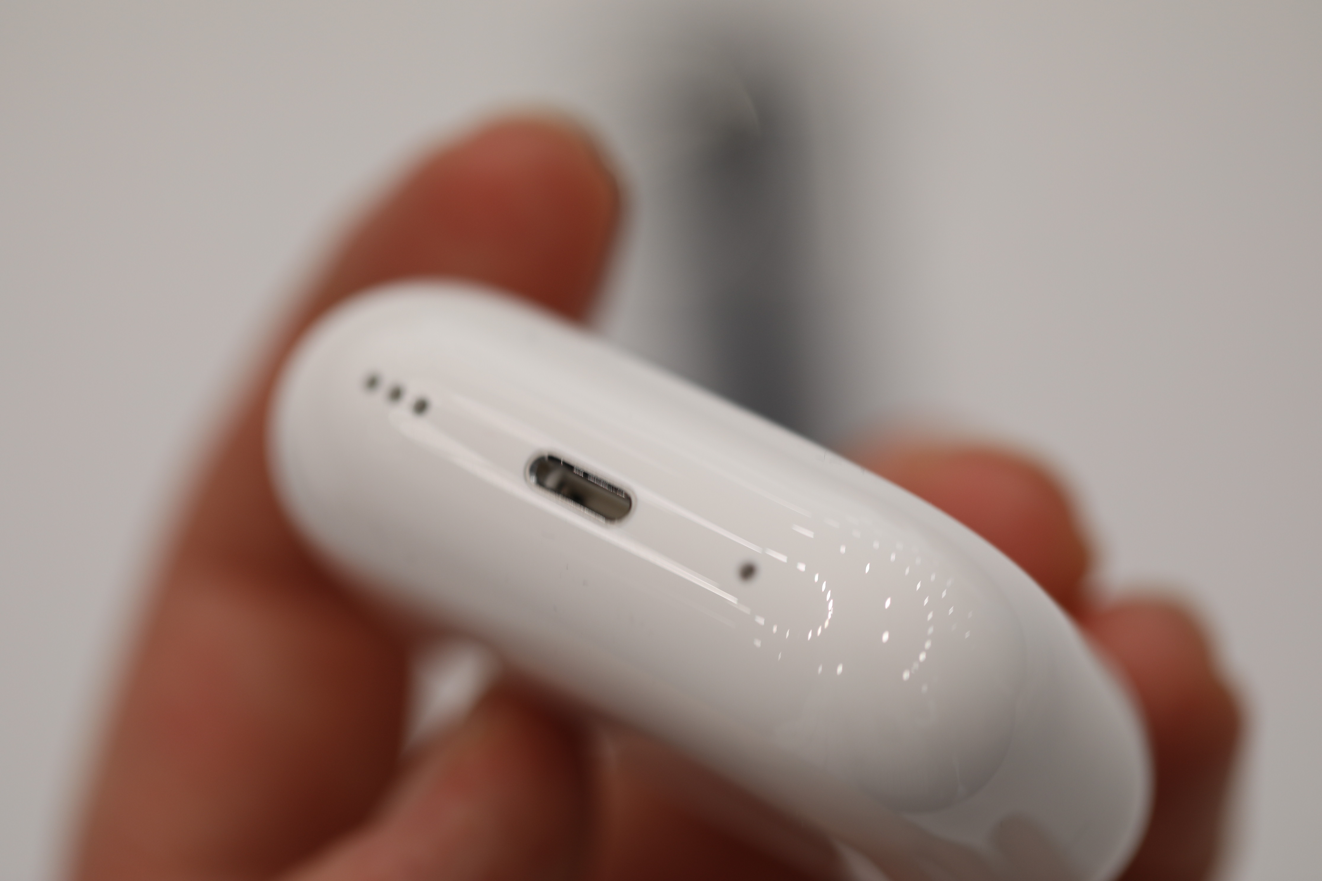 AirPod Pro case and charger from the Apple Fall 2022 Event