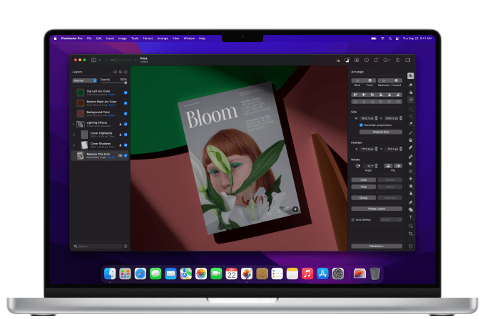 Pixelmator Pro 3.0 arrives, adding new features, 200 templates, mockups and more