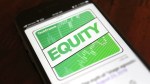 Equity podcast screen on mobile