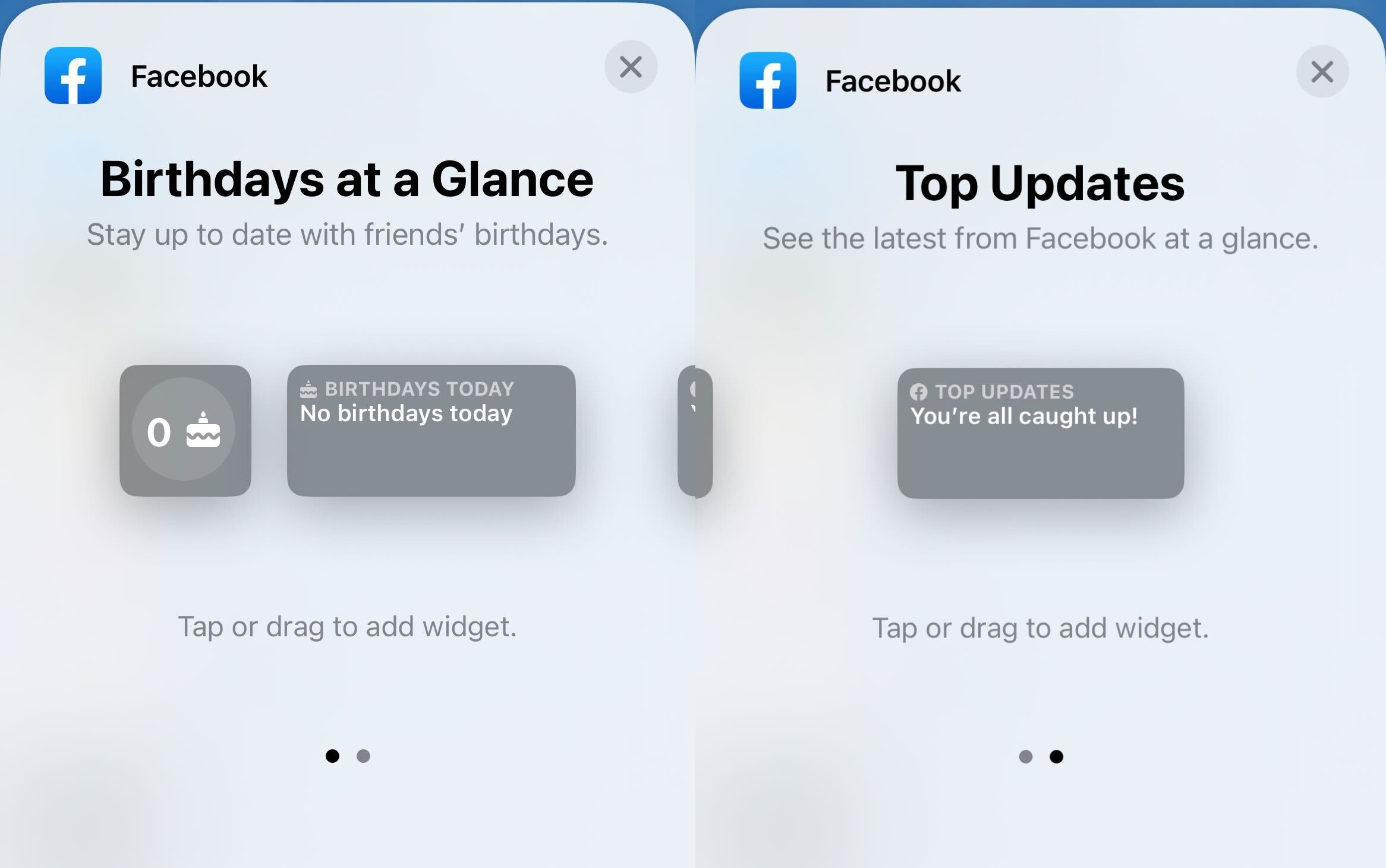 Facebook’s latest app update brings iOS 16 Lock Screen widgets