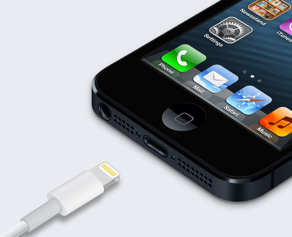 Apple iPhone lightening connector