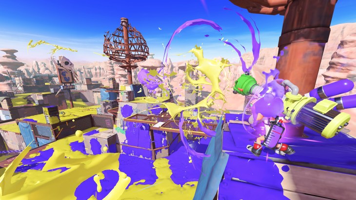 Splatoon is the video game version of those ASMR-like 'oddly satisfying'  videos | TechCrunch