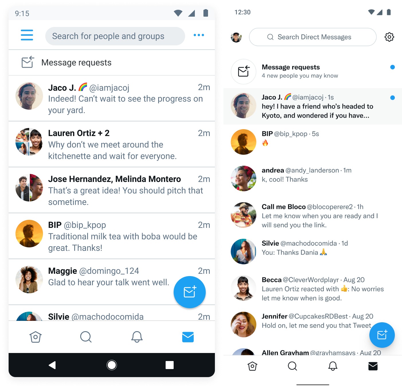 Twitter Android refresh