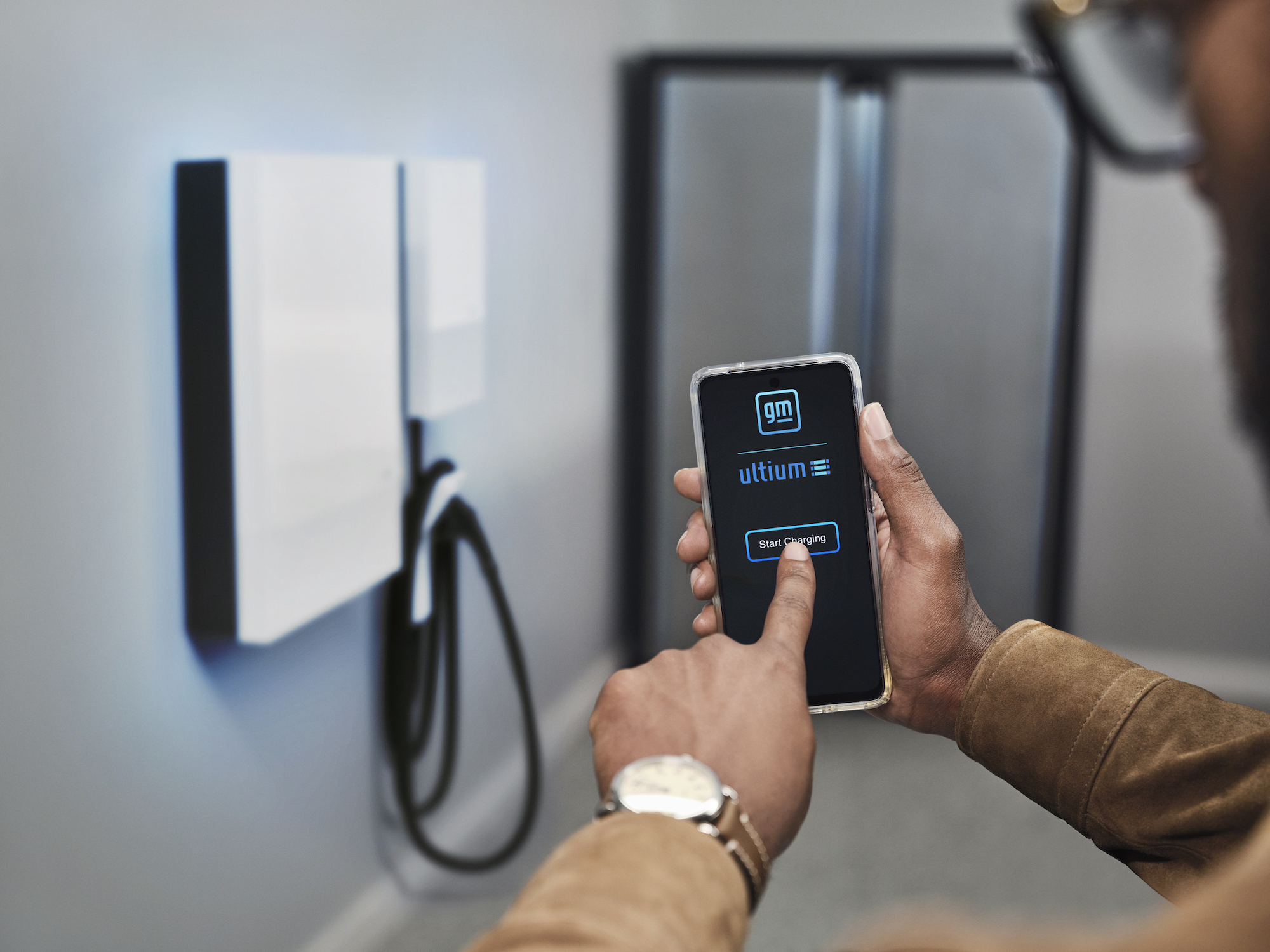 GM Energy charging mobile app