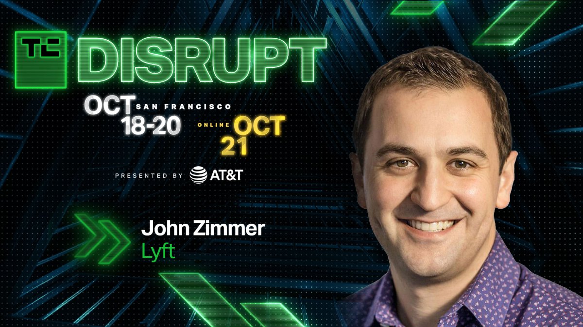 Lyft’s John Zimmer to talk AVs, growth and profit at Disrupt