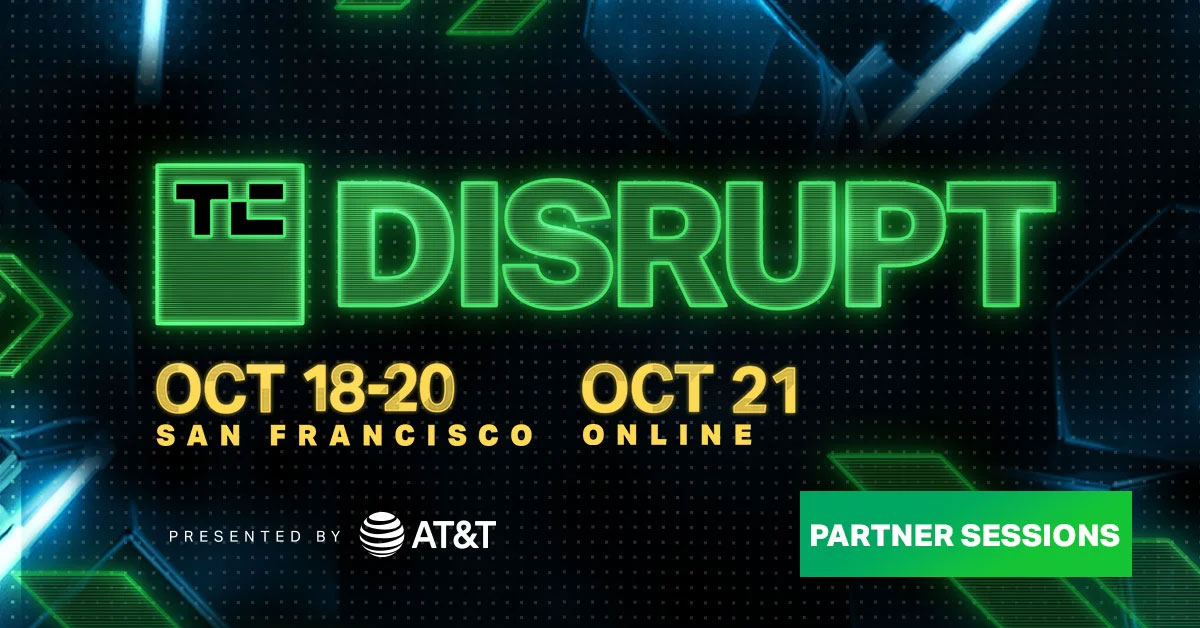 Don’t miss our partner breakouts and Discovery stage sessions at Disrupt