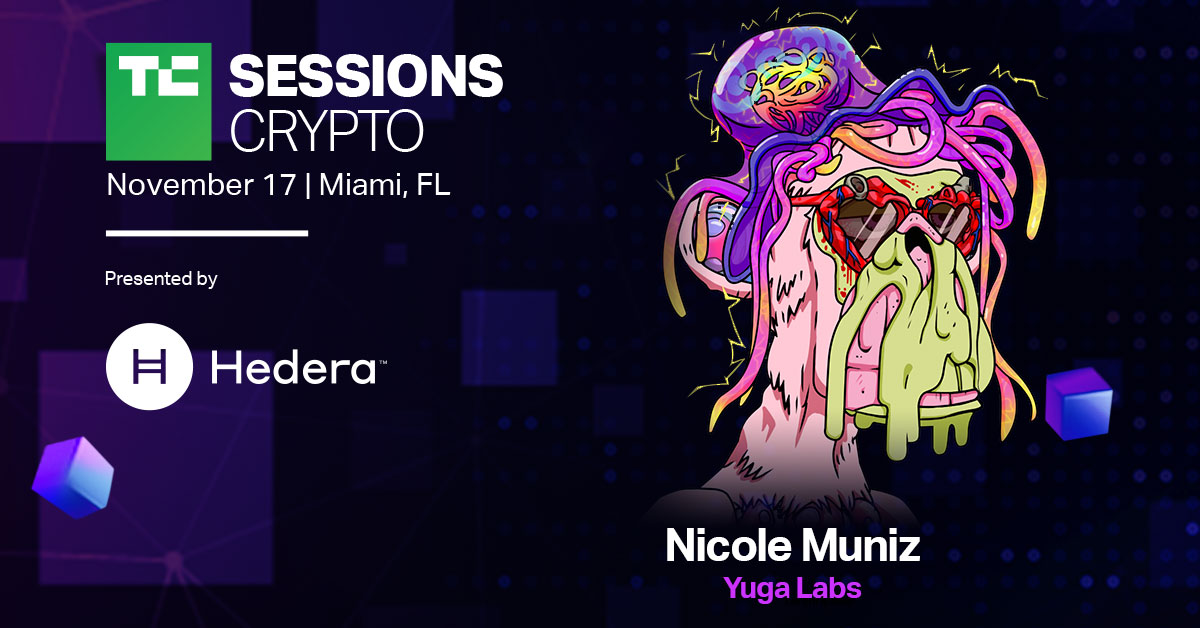 Yuga Labs' Nicole Muniz to talk about NFTs and Bored Apes at TC Sessions: Crypto
