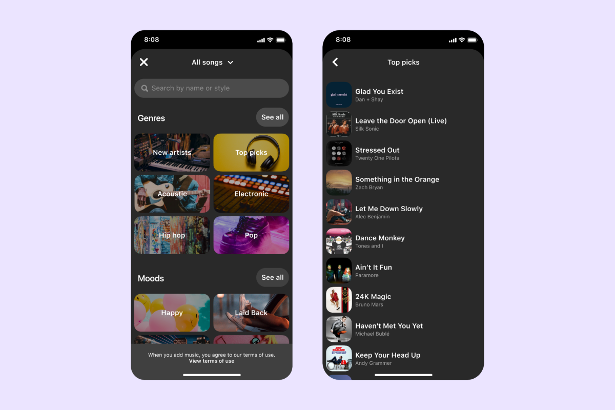 Pinterest partners with record labels to bring popular music to its TikTok rival, ‘Idea Pins’ • TechCrunch