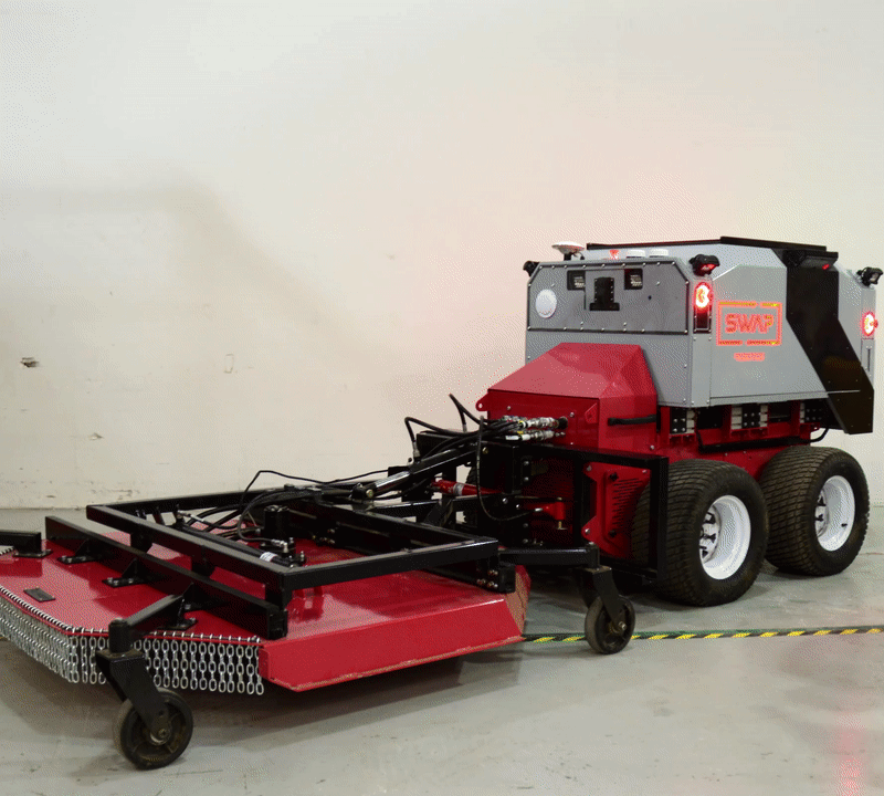 Swap Robotics is paving the way for electric solar vegetation cuts and sidewalk snow plowing