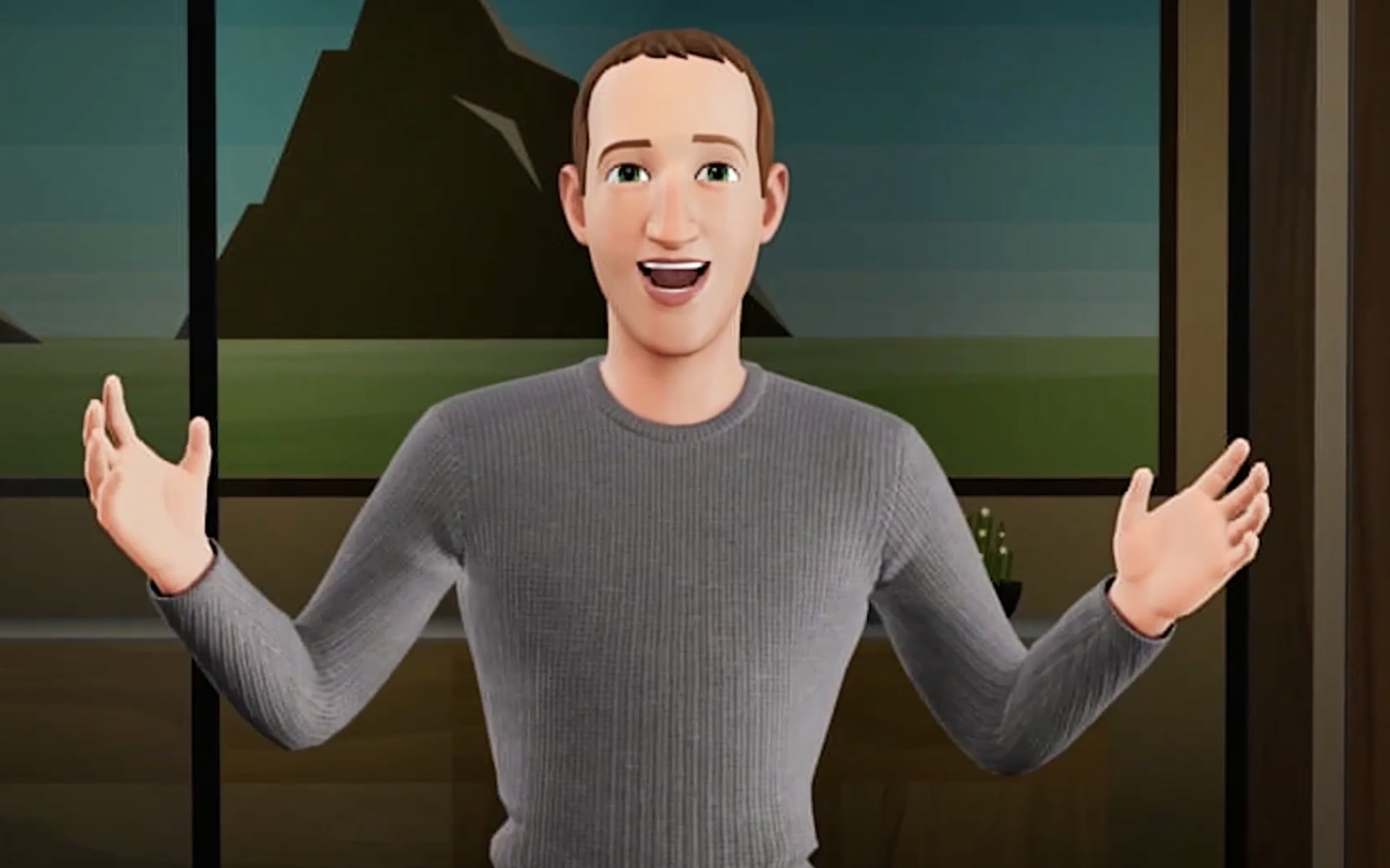 Mark Zuckerberg avatar from Meta Connect 2022