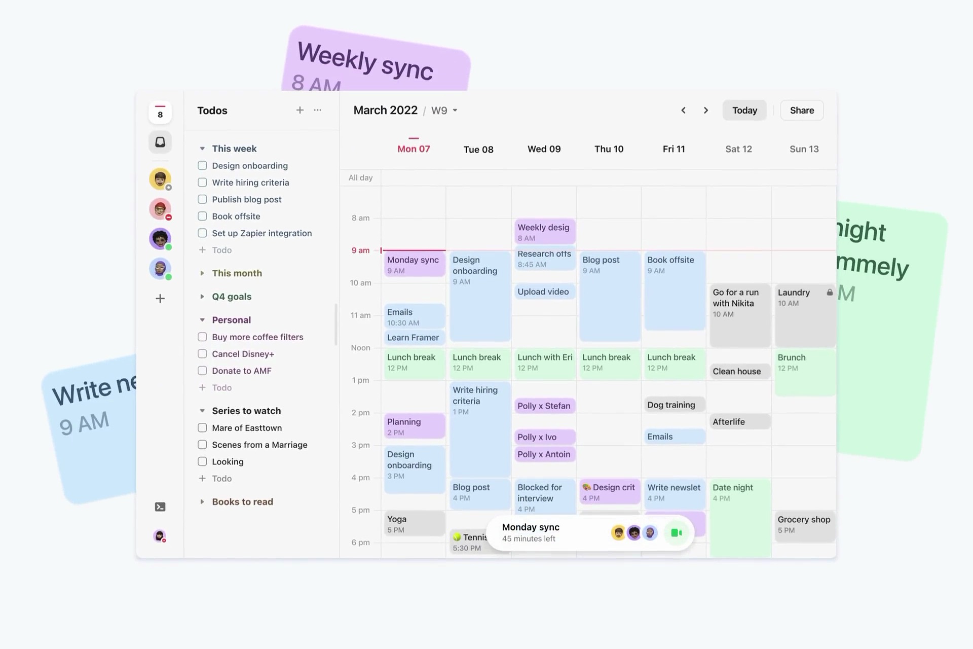 Amie grabbed  million for its opinionated calendar and todo app • TechCrunch