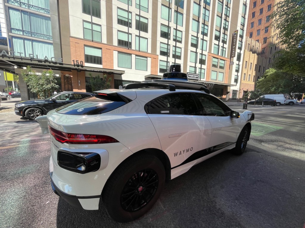 waymo driverless car in phoenix