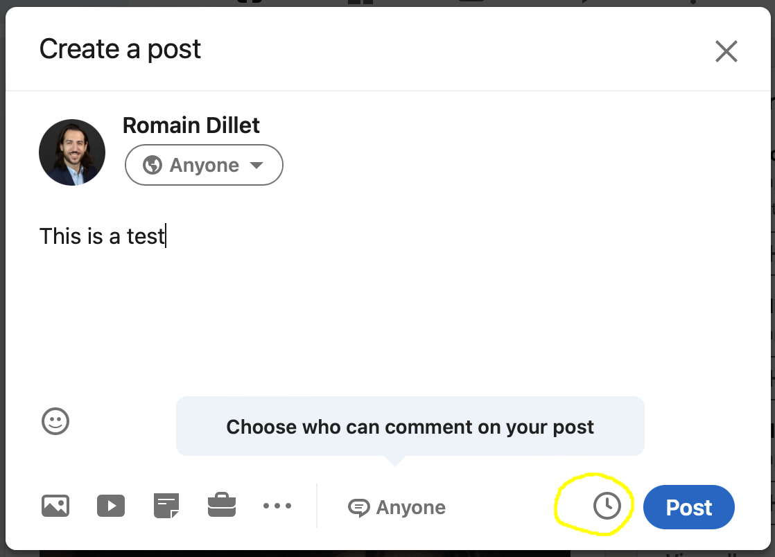 LinkedIn's new feature lets you schedule posts for later TechCrunch