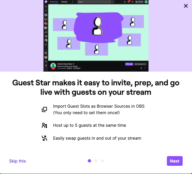 Twitch opens Guest Star up so anyone can run their own talk show now