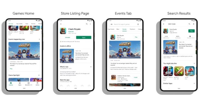 Redesign of Google Play to highlight higher quality apps and offer new promotional features • TechCrunch