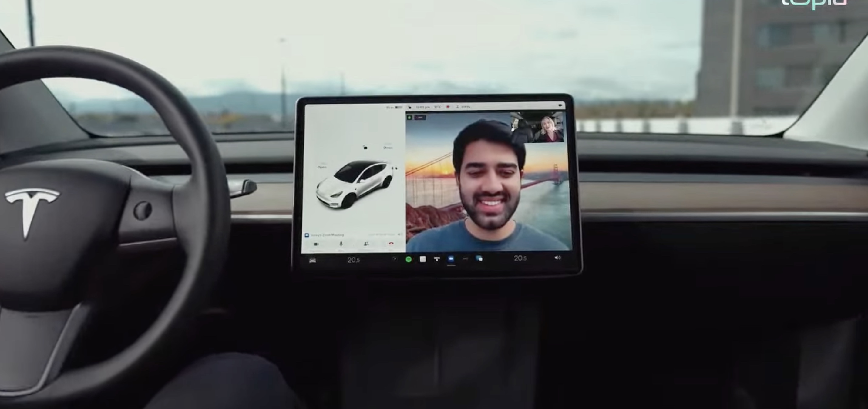 Tesla vehicles will soon have Zoom video conferencing 