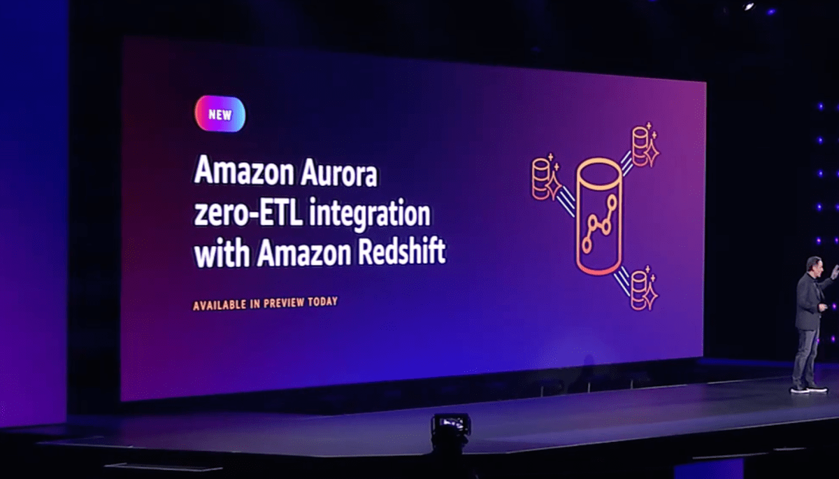 Amazon takes a step towards a zero ETL future with two announcements at re:Invent