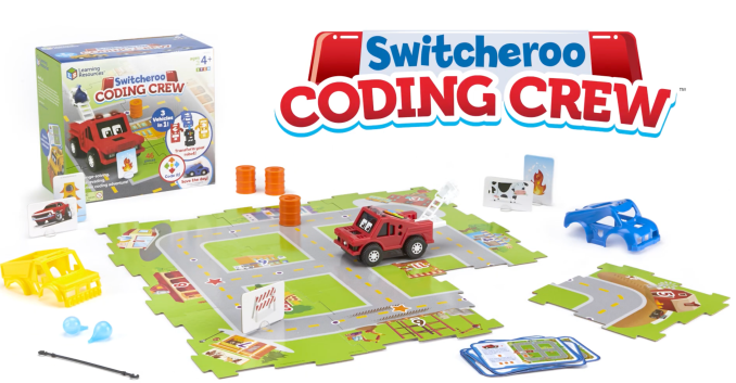 Switcheroo Coding Crew STEM toy