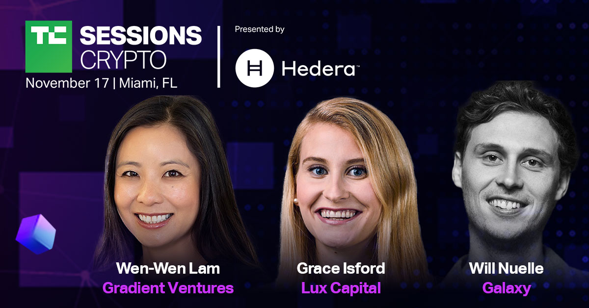 Galaxy Gradient and Lux VCs will judge the TC Sessions: Crypto pitch-off