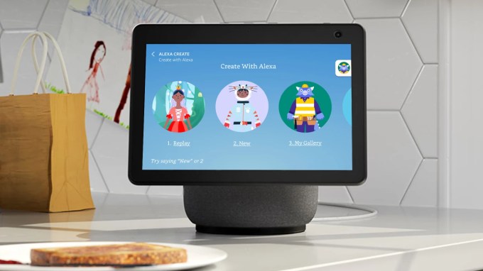 Amazon’s new Alexa feature uses AI to create animated kids’ stories on Echo Show