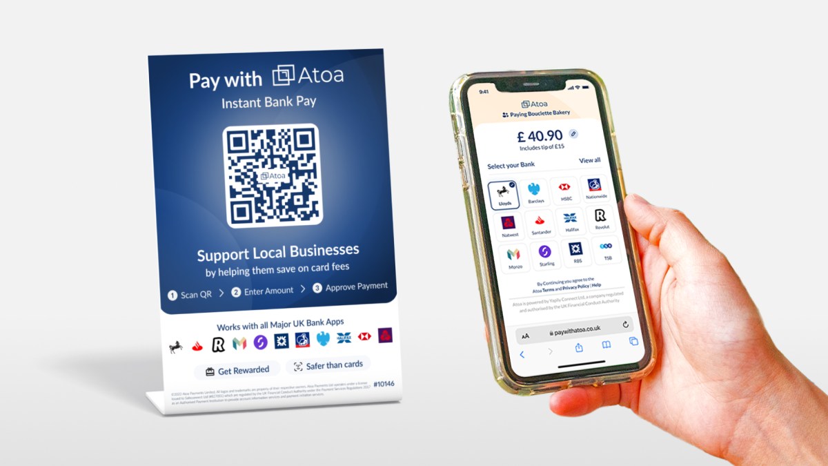 Atoa helps UK merchants cut down on card processing fees - TechCrunch