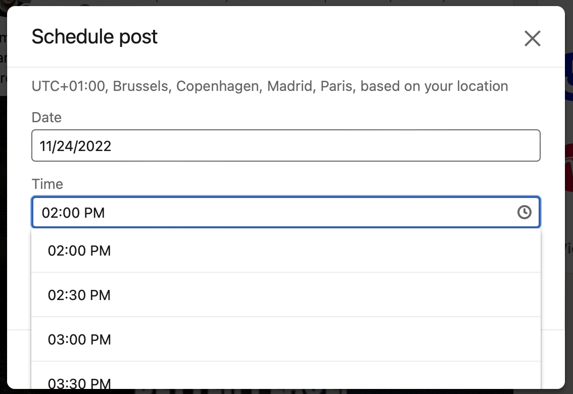 LinkedIn's new feature lets you schedule posts for later | TechCrunch