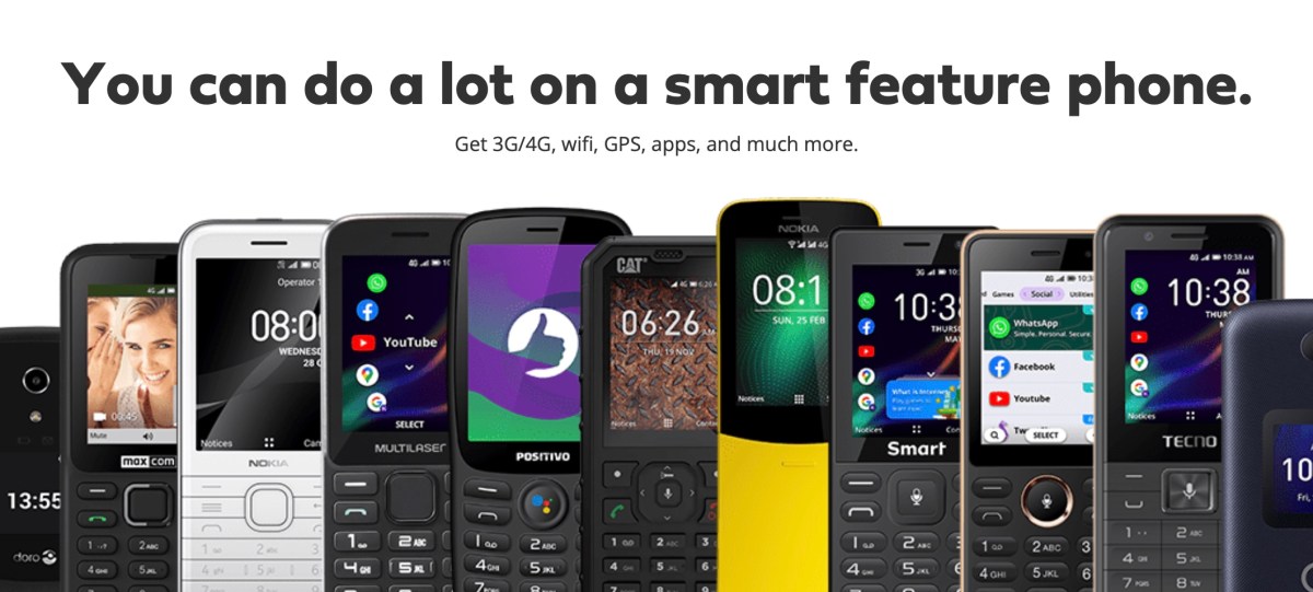 KaiOS, the feature phone platform startup, raises a modest $3.4M to train its si..