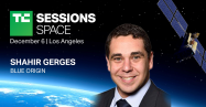 Blue Origin’s Shahir Gerges discusses a post-ISS orbital economy at TC Sessions: Space Image