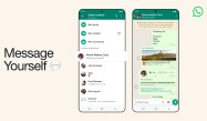 WhatsApp rolls out a feature that makes it easier to message yourself Image