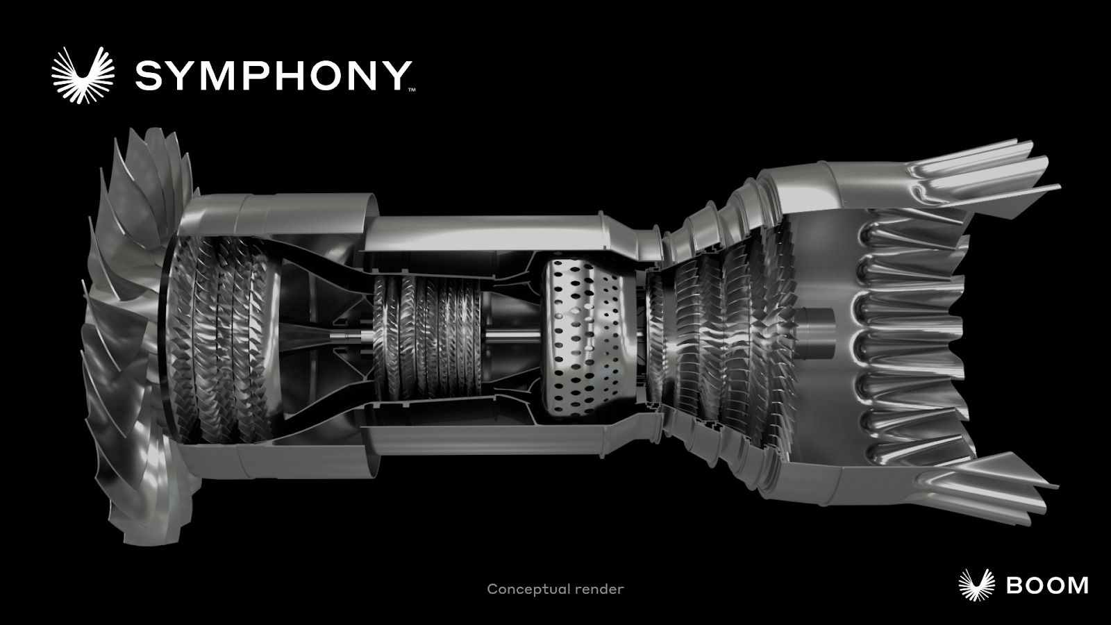 Boom takes the wraps off its supersonic Symphony engine design | TechCrunch