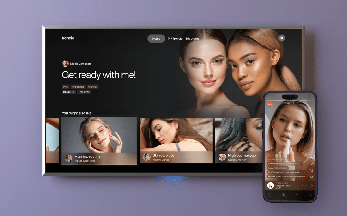 Former Prime Video exec launches Trendio, a video shopping app aiming to reimagine beauty e-commerce • TechCrunch