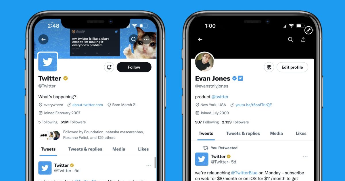 Twitter Blue for Business now allows companies to identify their employees