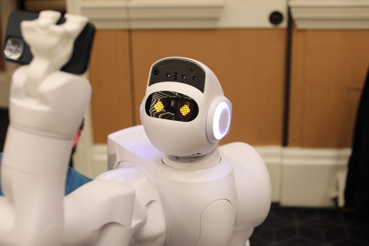 The Aeo robot is designed to patrol and disinfect hospitals