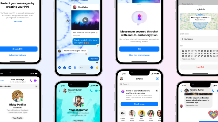Expanding Features for E2EE on Messenger Header