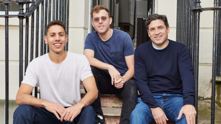 Inflow co-founders sitting on a stoop