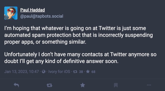 Third-party Twitter apps are facing issues, users say Tausi Insider Team