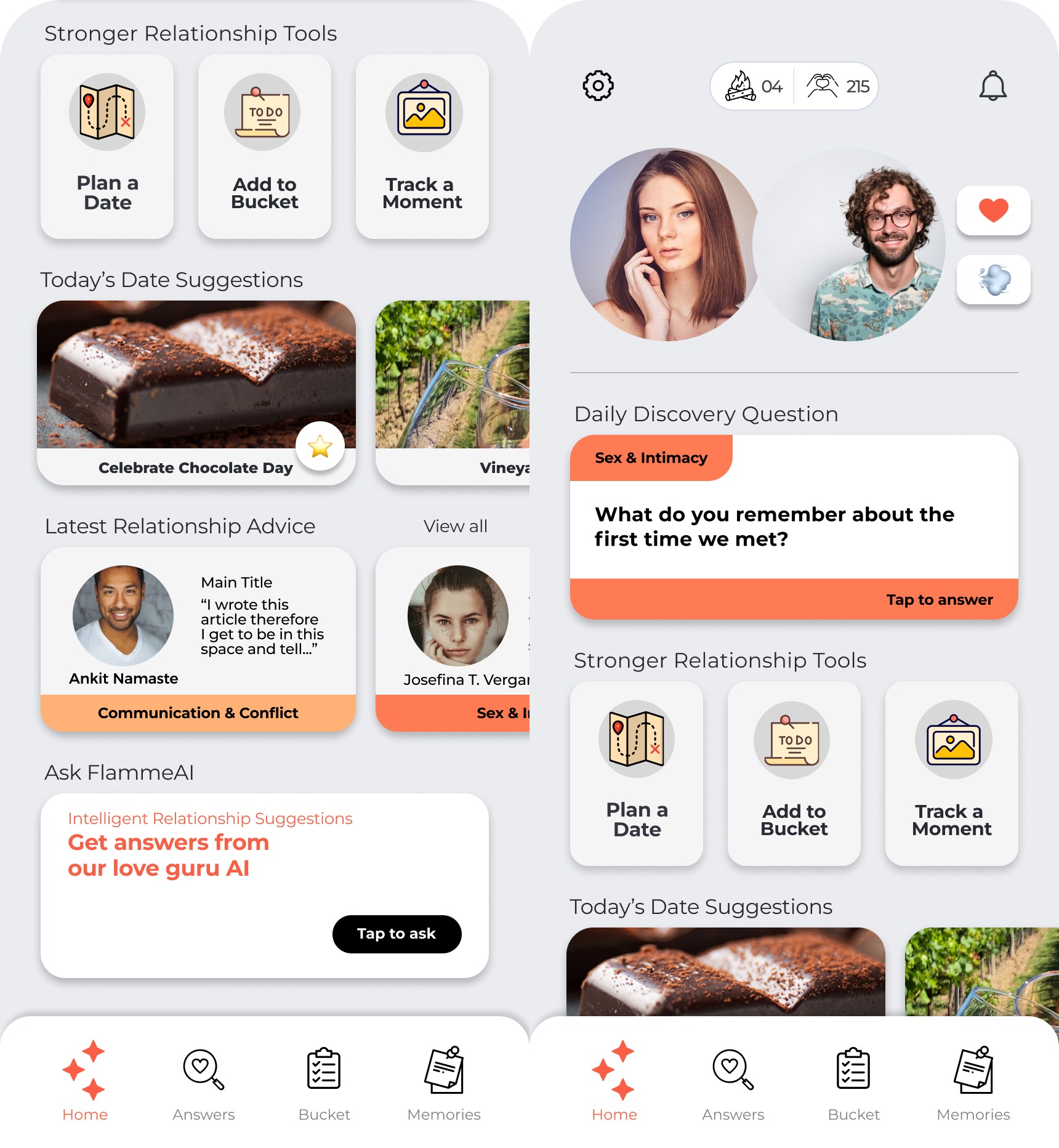 Relationship app Flamme, previously Sparks, rebrands and adds new AI tool