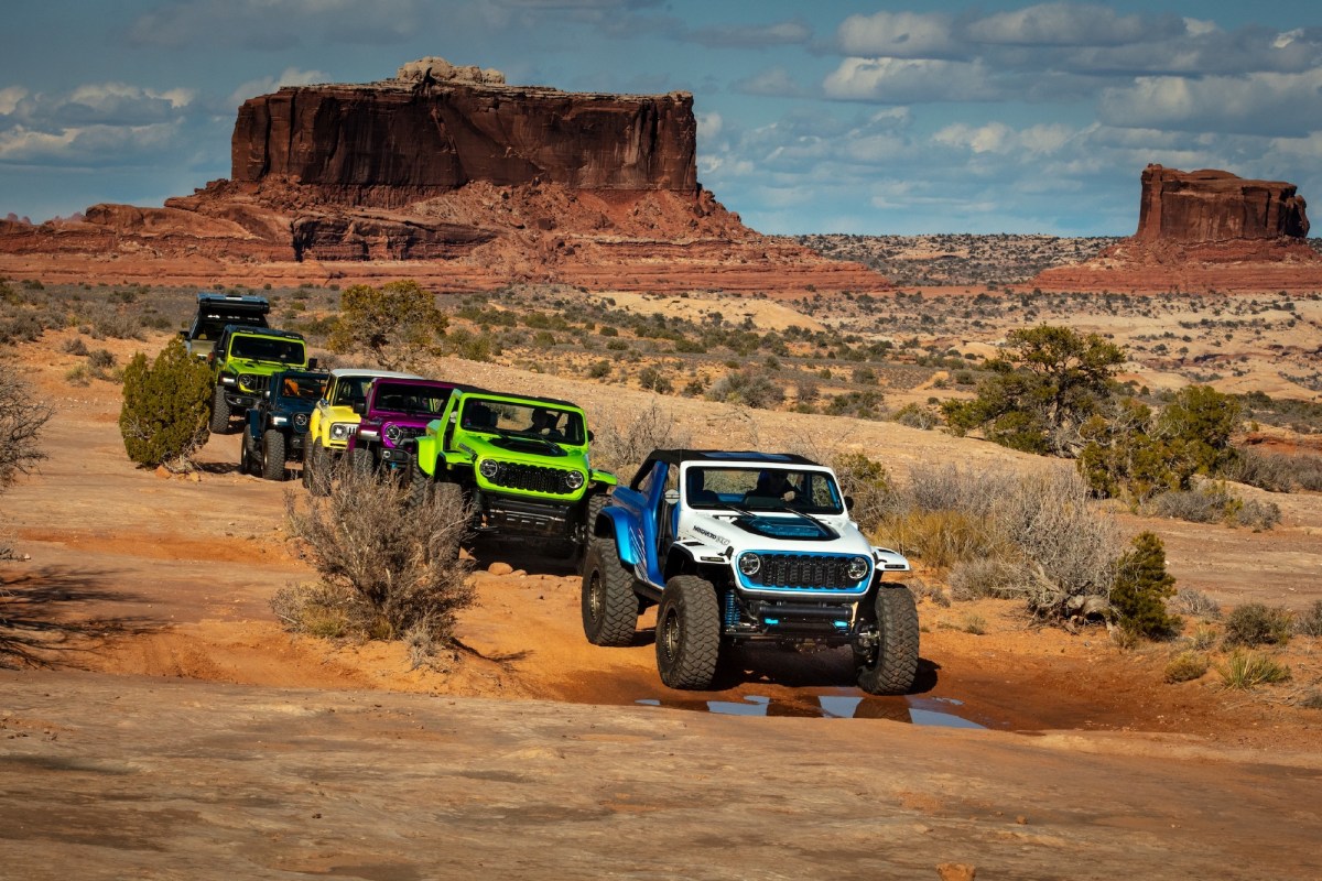 Jeep puts electrification front and center at Easter Jeep Safari