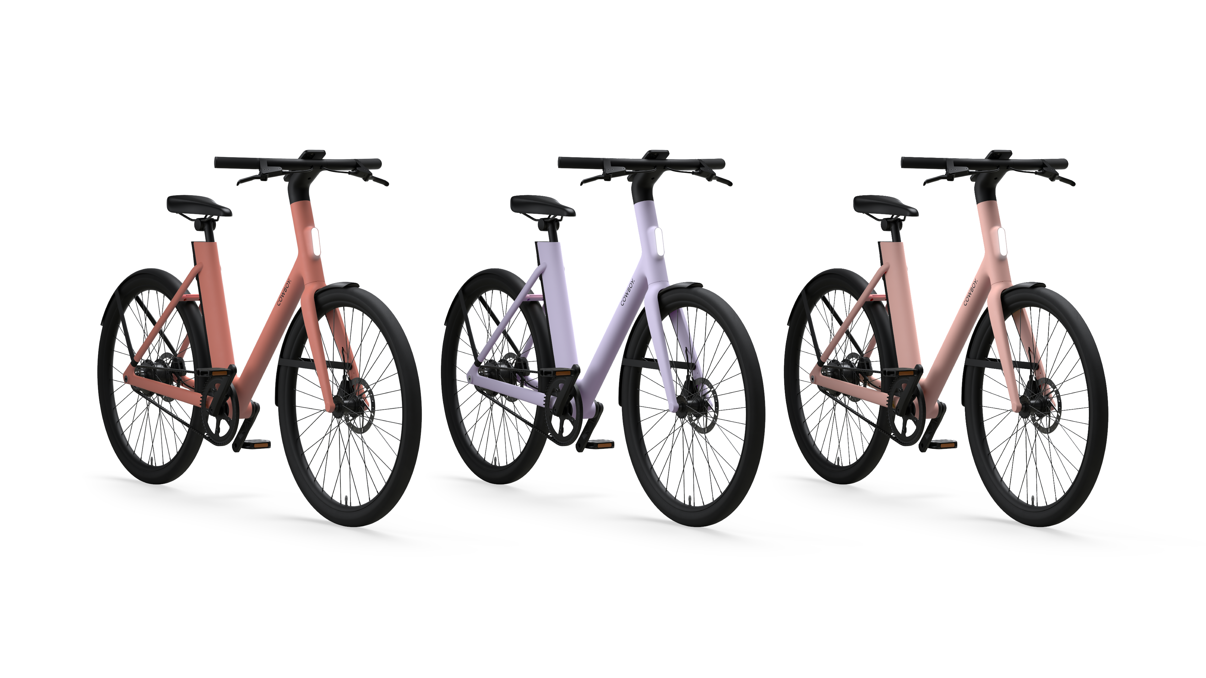 The new colors of the Cowboy 4 ST e-bike