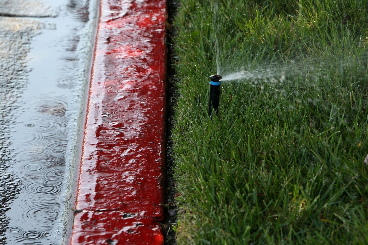 Irrigreen’s precision sprinklers prevent water waste and wet legs