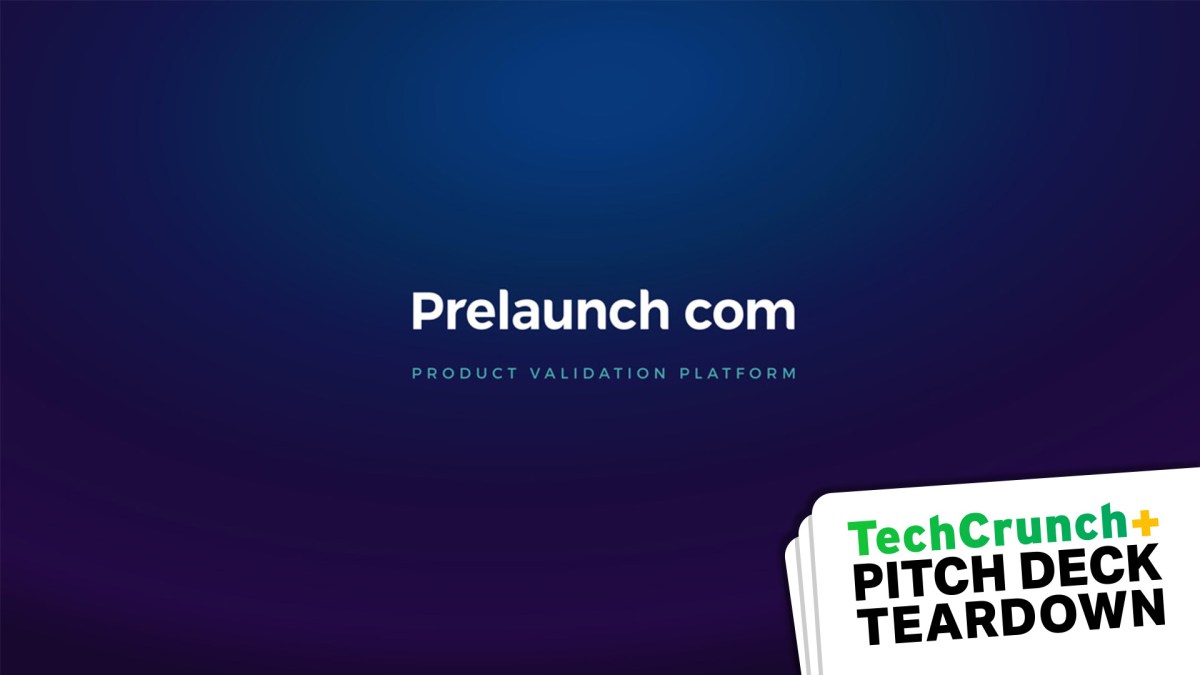 Pitch Deck Teardown: Prelaunch.com’s $1.5M seed deck