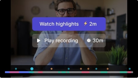 Read's AI-powered summary feature turns a meeting into a two-minute clip
